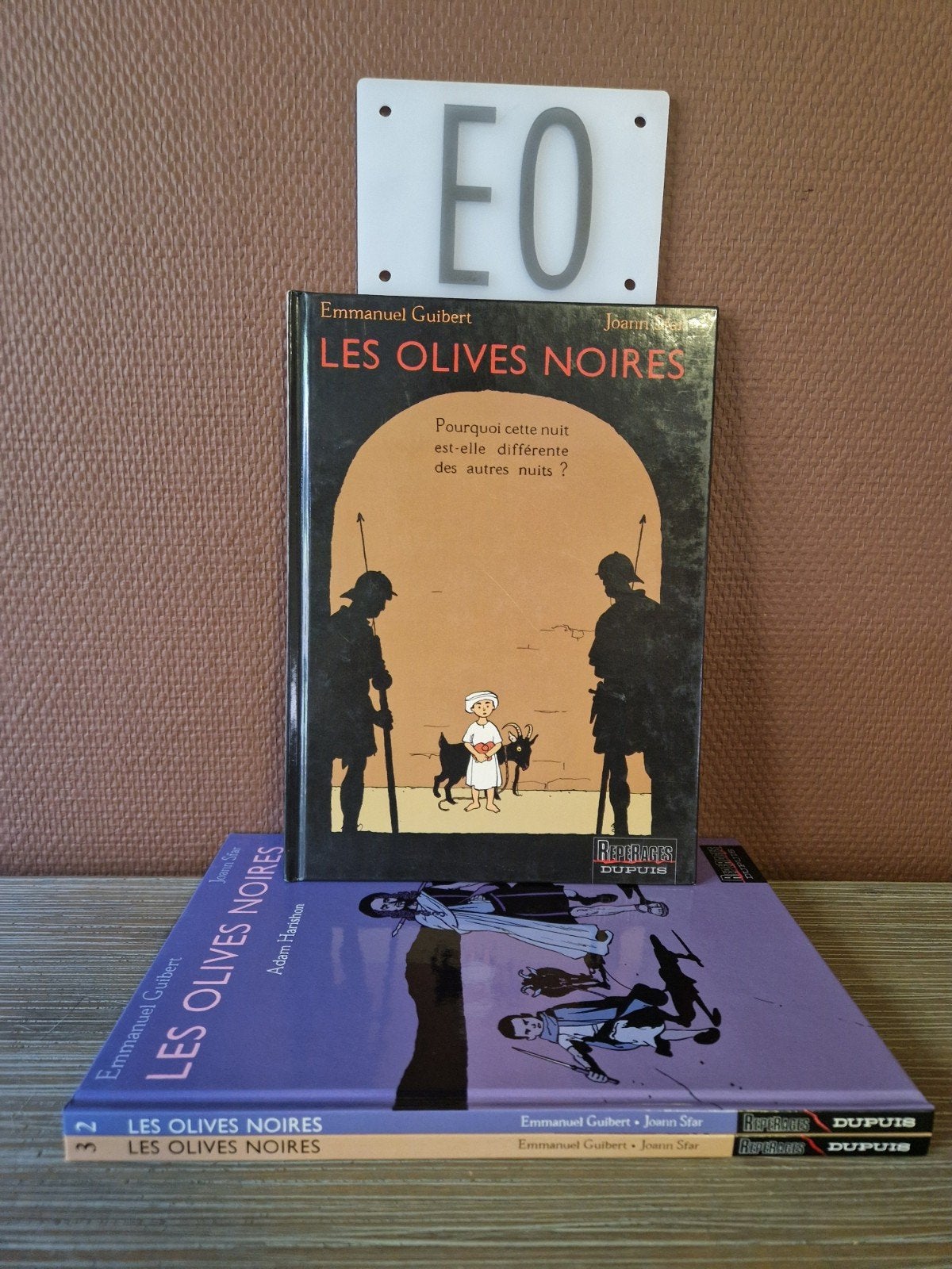 Lot de 3 bd les olives noires 1 à 3,EO (série complète), Enlèvement ou Envoi