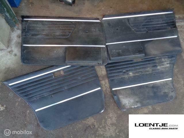 zwarte deurpanelen bmw e3 2500 2800 3.0 3.0si etc, Auto-onderdelen, Gebruikt, Ophalen of Verzenden, BMW, BMW