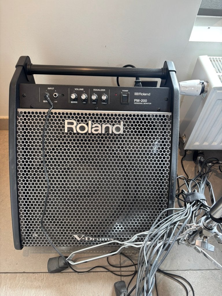 Roland PM-200 Drummonitor - perfecte staat, Musique & Instruments, Batteries & Percussions, Comme neuf, Roland, Enlèvement
