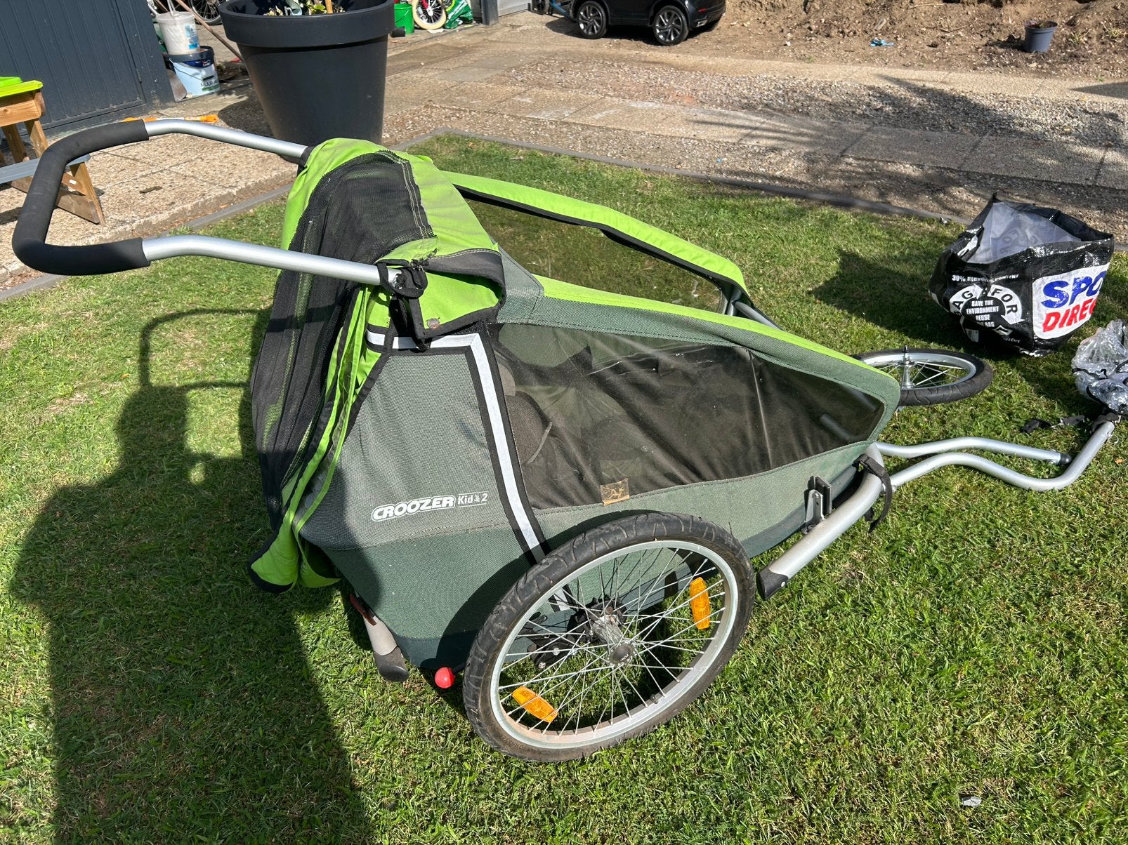 Wandel fiets kar, Ophalen, Gebruikt, Opvouwbaar, 60 tot 80 kg