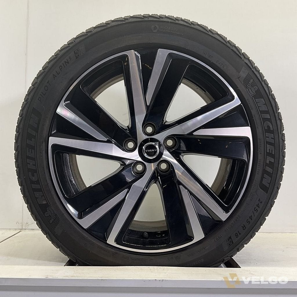 VOLVO V60 S60 VELGEN SET WINTERBANDEN 18 INCH *, Pneus et Jantes, Véhicule de tourisme, -, 18 pouces