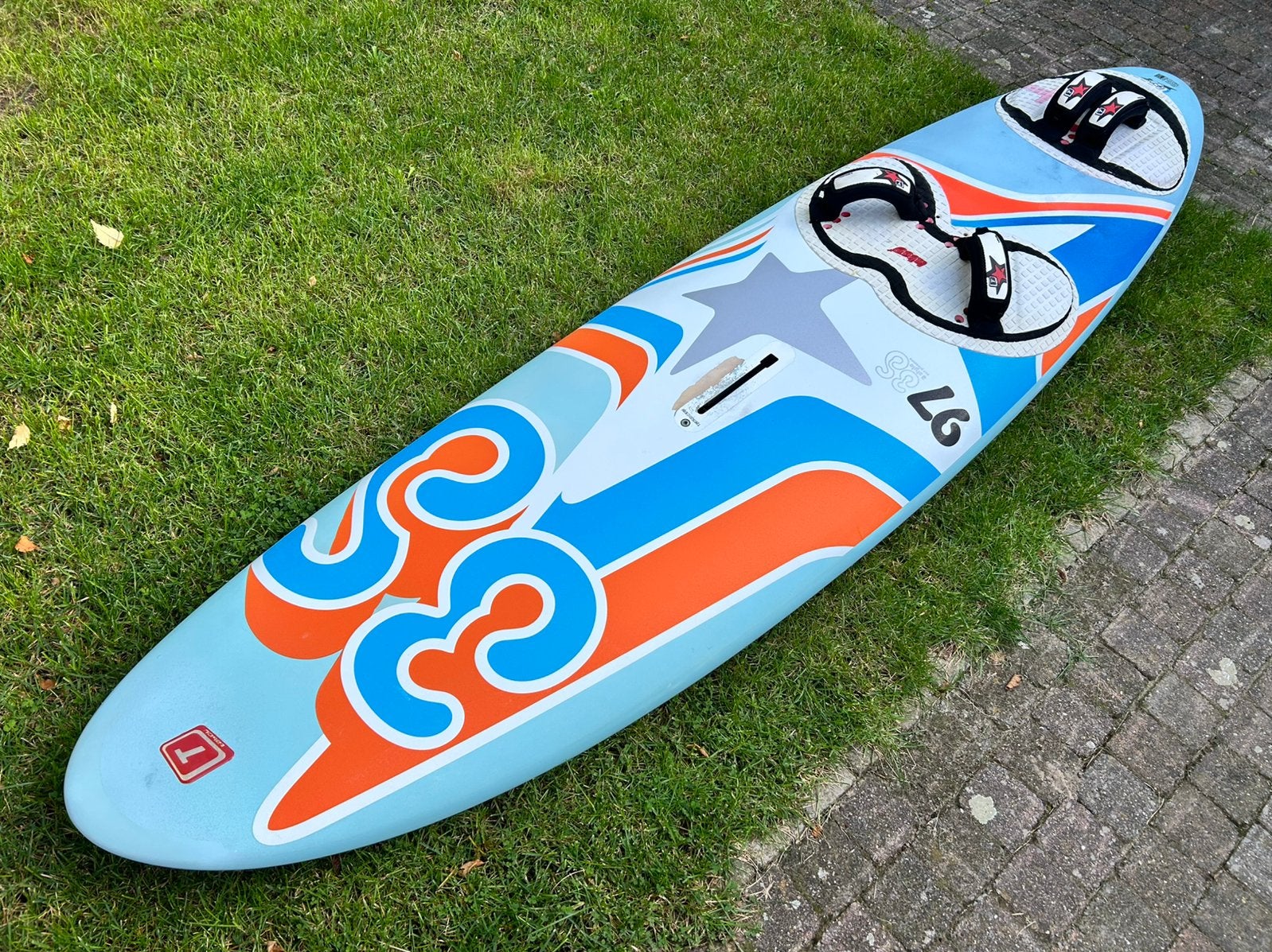 Tabou 3S 97L Freeride/Freewave/Freestyle board, Watersport en Boten, Ophalen, Gebruikt, Tabou, Minder dan 250 cm