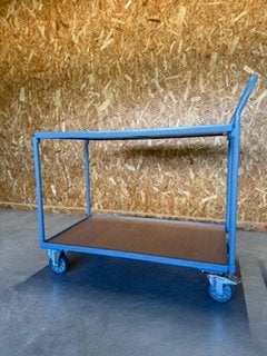 3 Fetra Tafelwagens / Magazijnwagens – Type N2742, Doe-het-zelf en Bouw, 80 tot 100 liter, Ophalen, Gebruikt, Transportkar