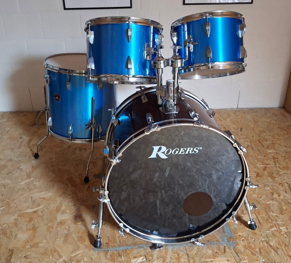 Rogers basdrum + Tama Swingstar red label toms, Musique & Instruments, Enlèvement, Utilisé, Tama