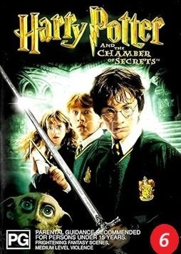 Harry Potter et la chambre des secrets, CD & DVD, À partir de 6 ans, Envoi, Comme neuf, Fantasy