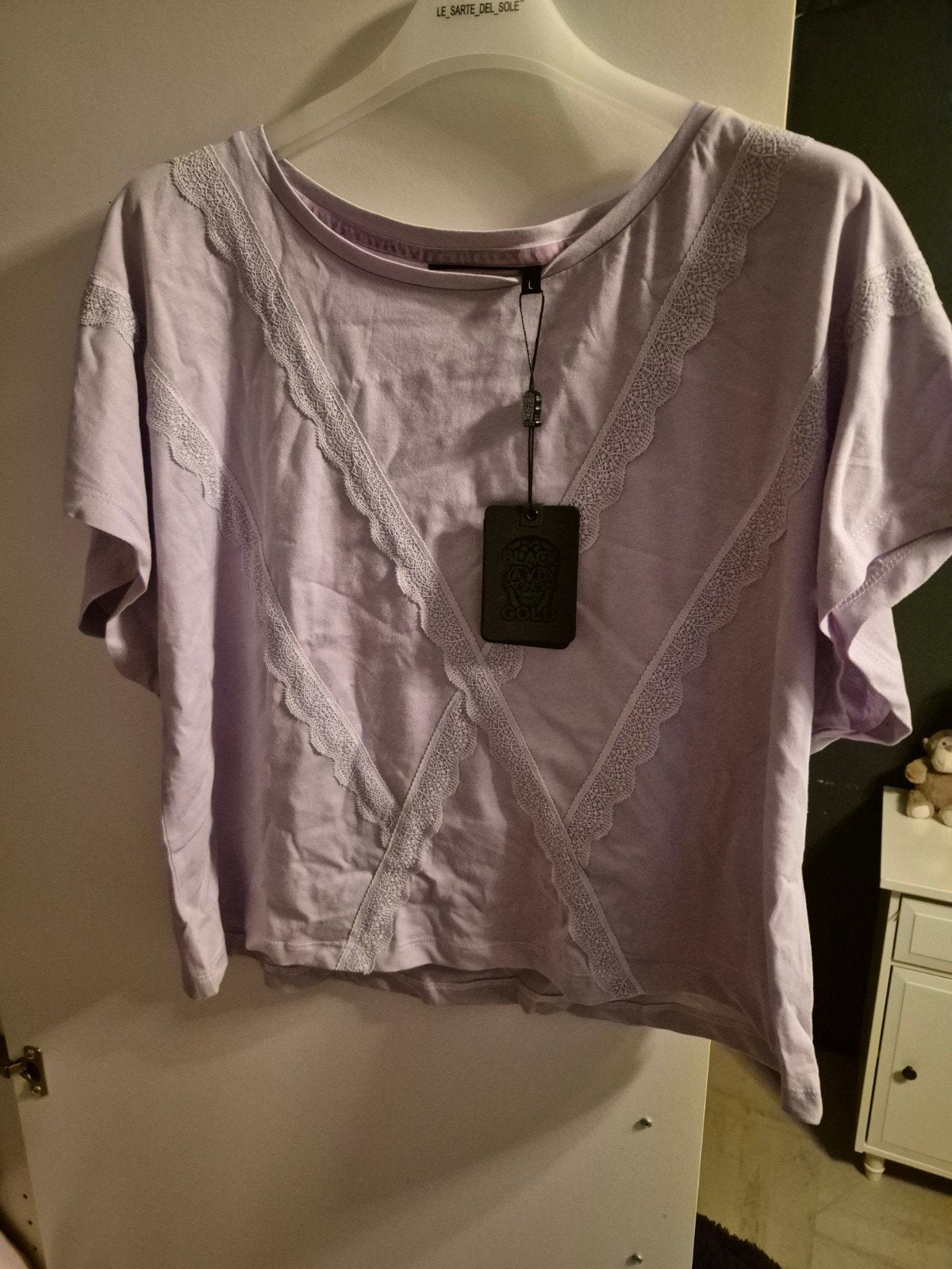 nieuw t shirt black and gold maat 40, Vêtements | Femmes, Enlèvement ou Envoi, Taille 38/40 (M)