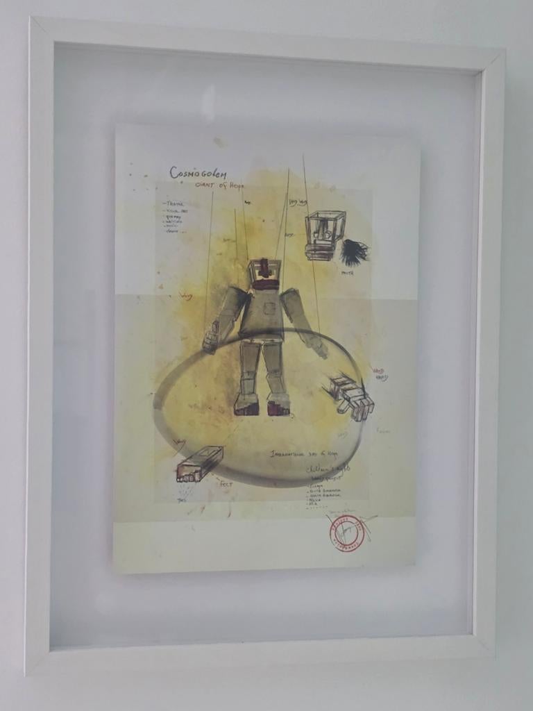 Cosmogolem, Koen Vanmechelen, Enlèvement
