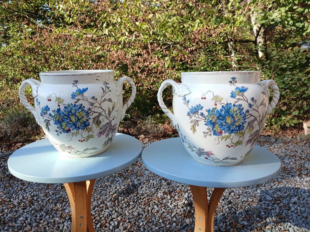 Antieke bloempot, Ophalen