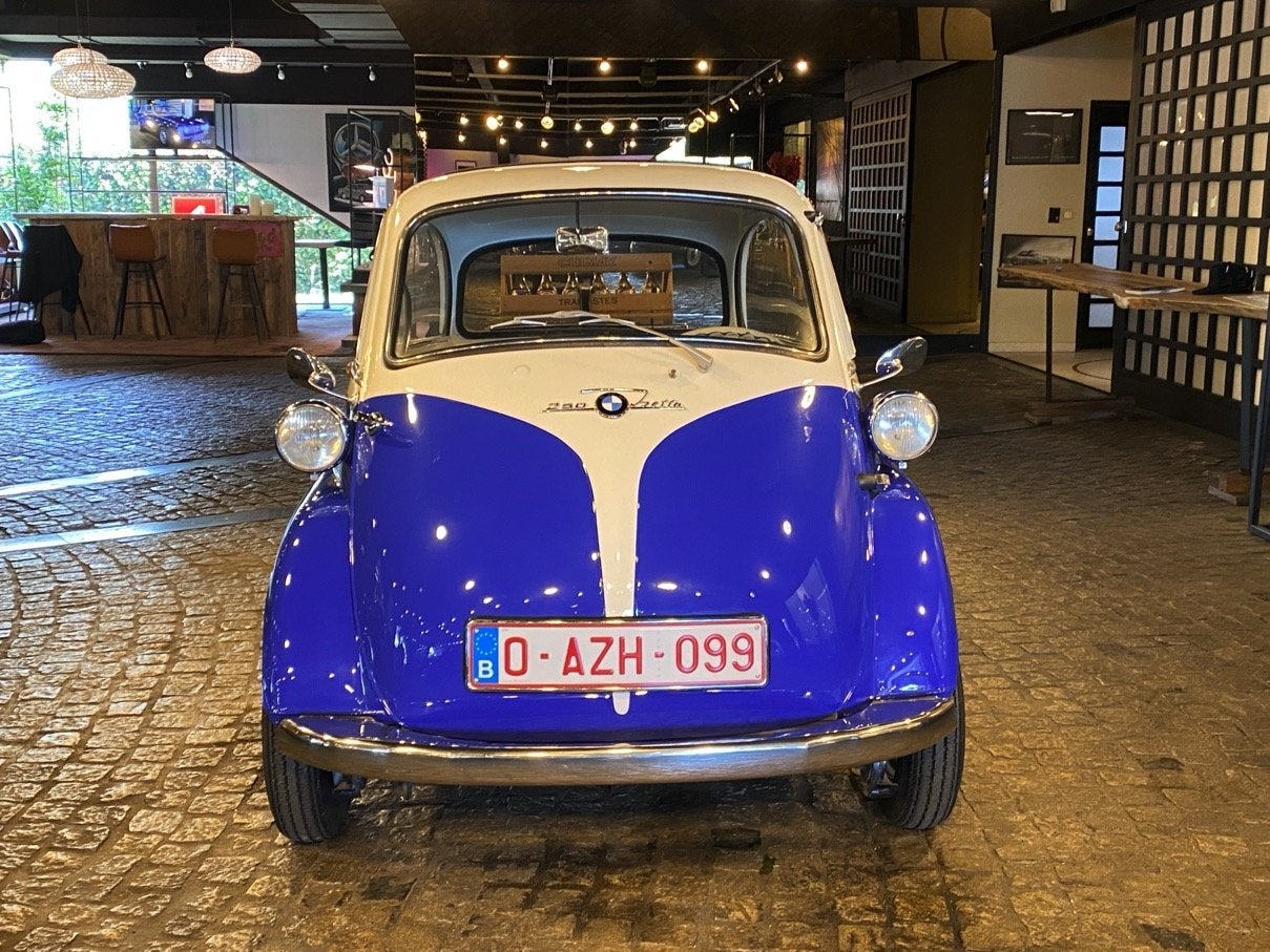 BMW 1 Serie Isetta 250 (bj 1962), 15 kW, Cabriolet, Blauw, Bedrijf