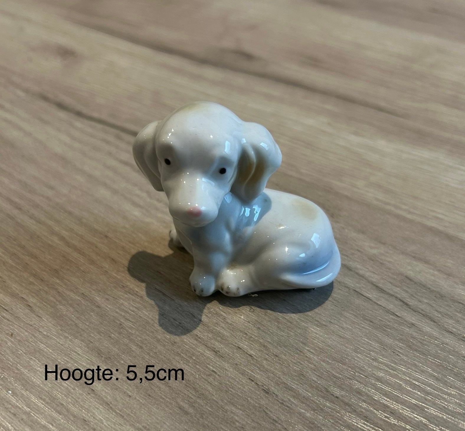 Beeldje zittend hondje, Ophalen of Verzenden, Zo goed als nieuw, Dier