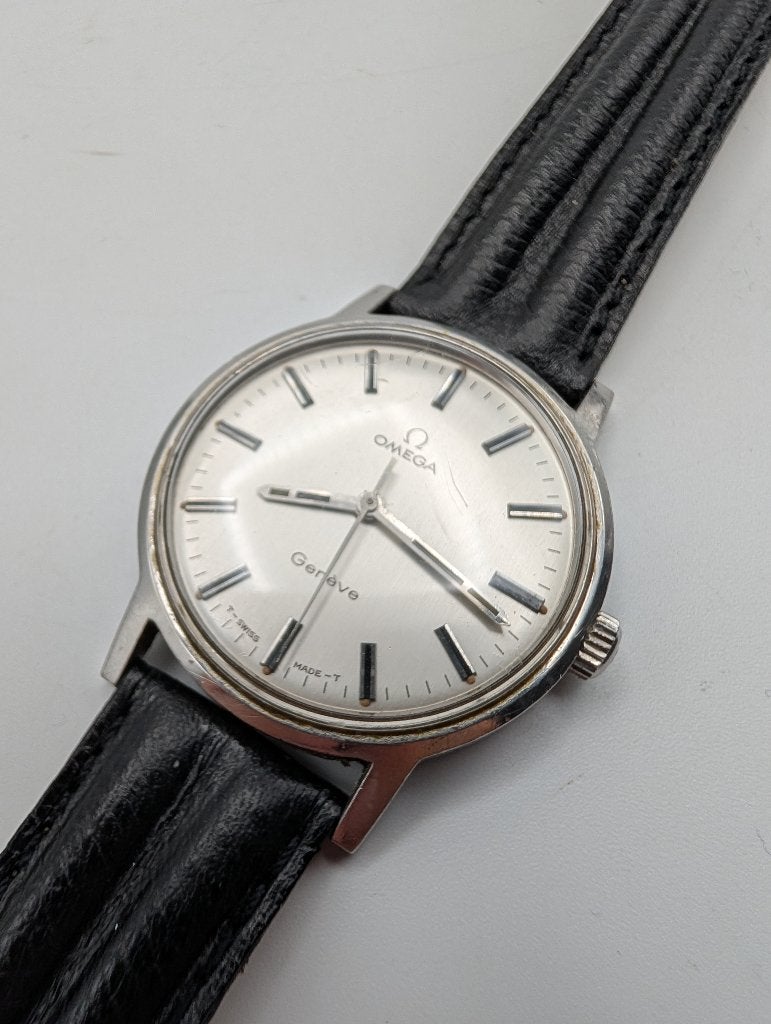 Montre Omega Geneva Vintage - Mécanique, Enlèvement ou Envoi, Comme neuf, Montre-bracelet, Omega