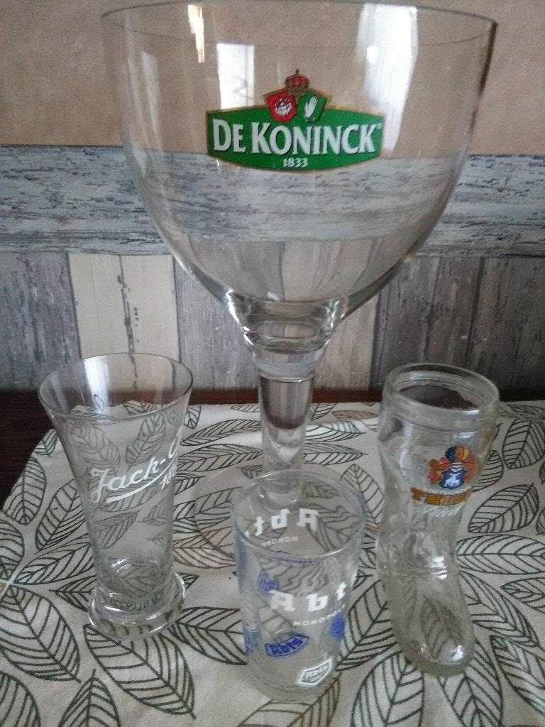 GLAZEN, Verzamelen, Ophalen, Zo goed als nieuw, Bierglas