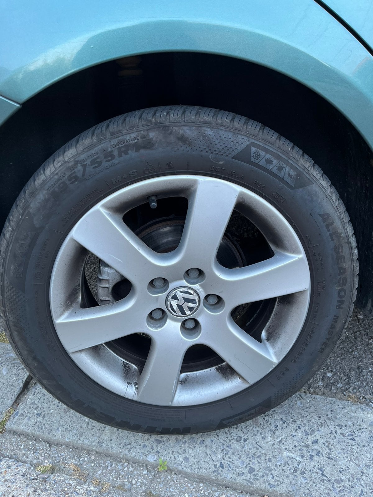 Jantes Volkswagen polo 5x100, Ophalen, Velg(en)