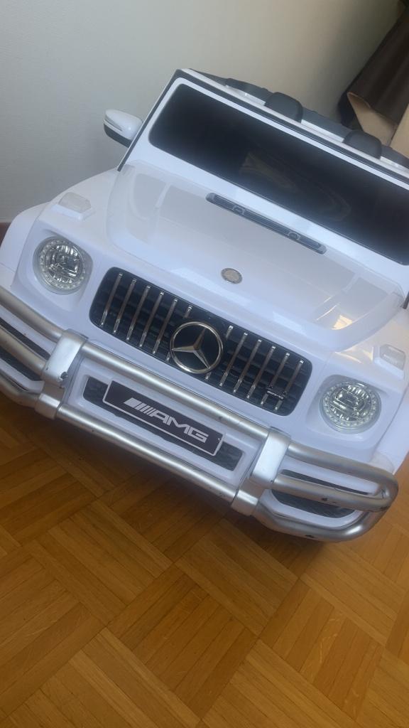 Mercedes AMG kinderwagen 2 zit, Ophalen, Gebruikt, Afstandsbediening