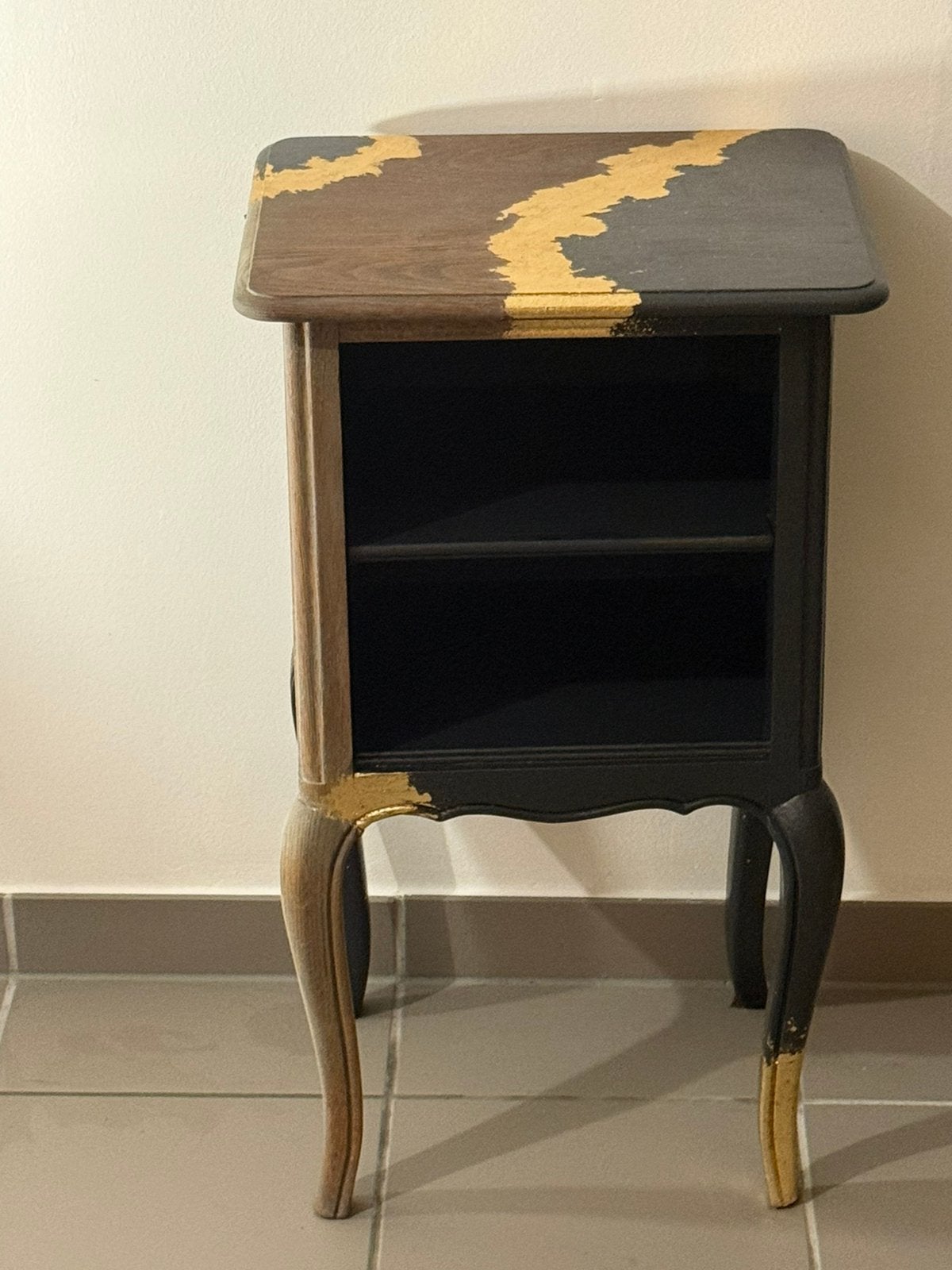 Table de chevet style Louis XV revisitée, Enlèvement, Comme neuf