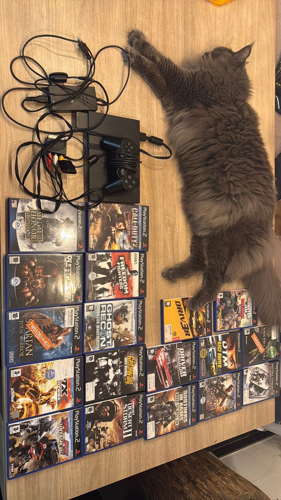 PlayStation 2 met 20 spelletjes.heel mooie staat, Games en Spelcomputers, Ophalen of Verzenden, Zo goed als nieuw