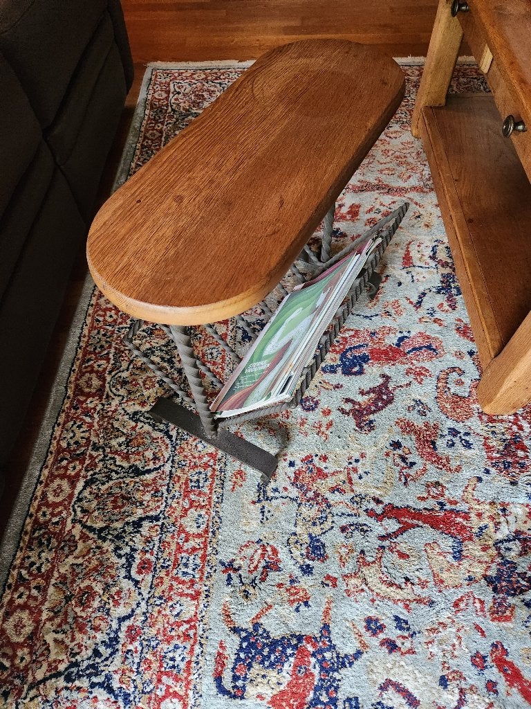 Krantenrekje, Ophalen, Gebruikt, Vintage, Hout