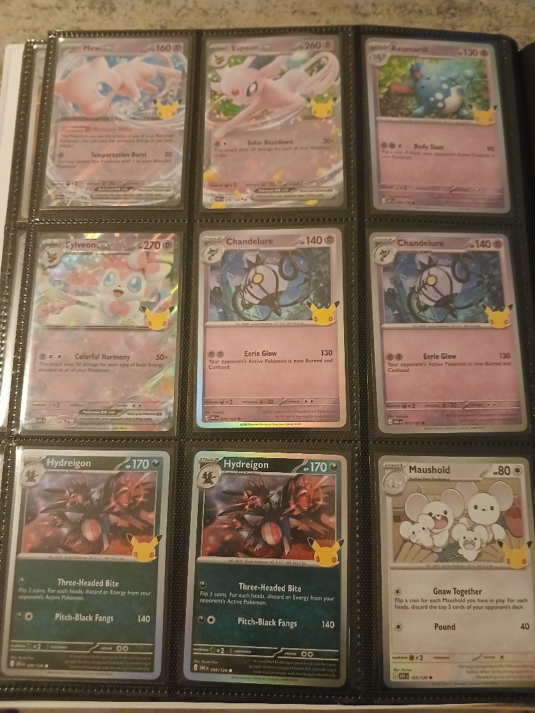 Pokemon kaarten te koop/ruilen 30th - pitch black, Enlèvement ou Envoi, Comme neuf, Cartes en vrac