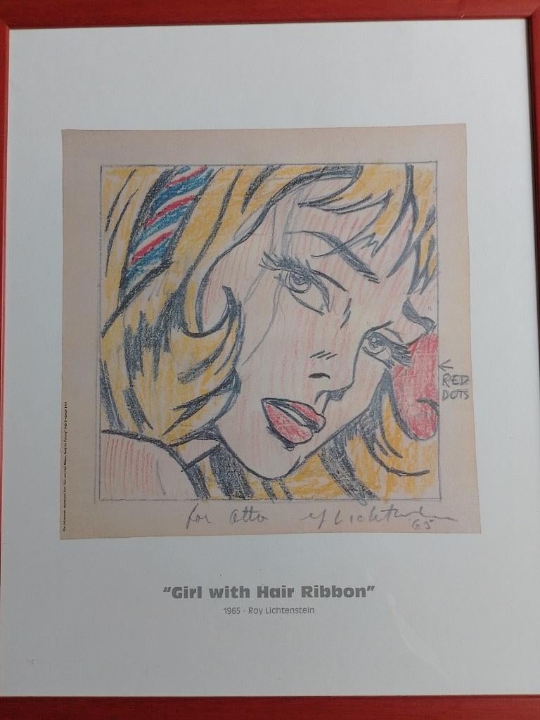 Roy Lichtenstein  1923 - 1997  Offset-Litho, Antiek en Kunst, Verzenden