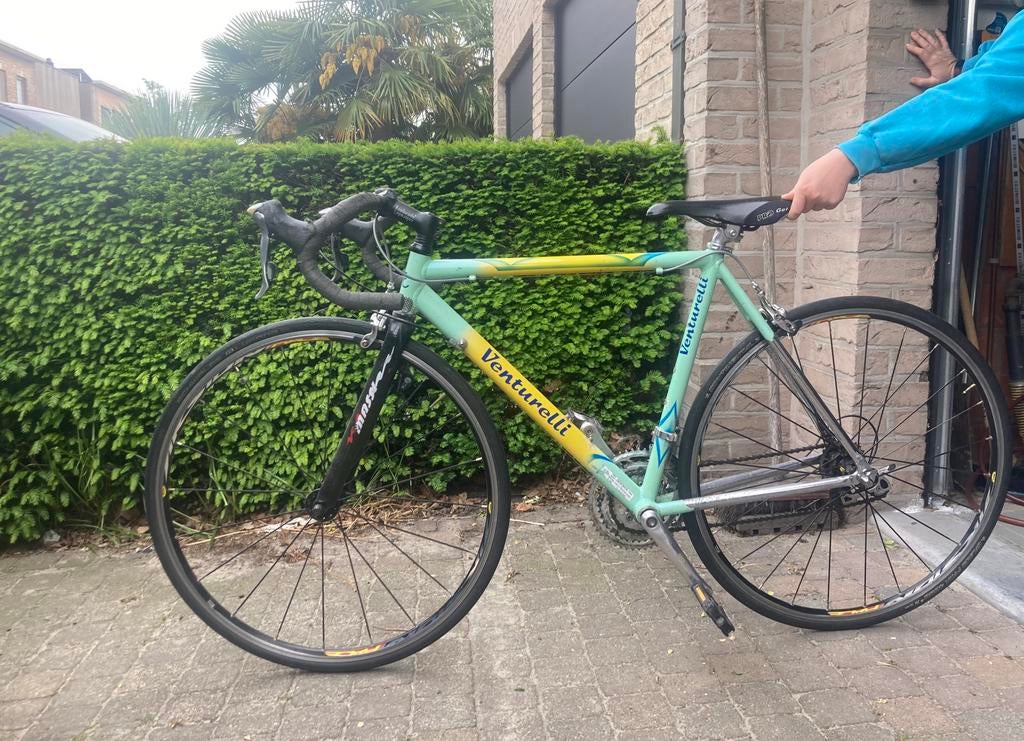 Koersfiets maat smal, Fietsen en Brommers, Ophalen, Zo goed als nieuw
