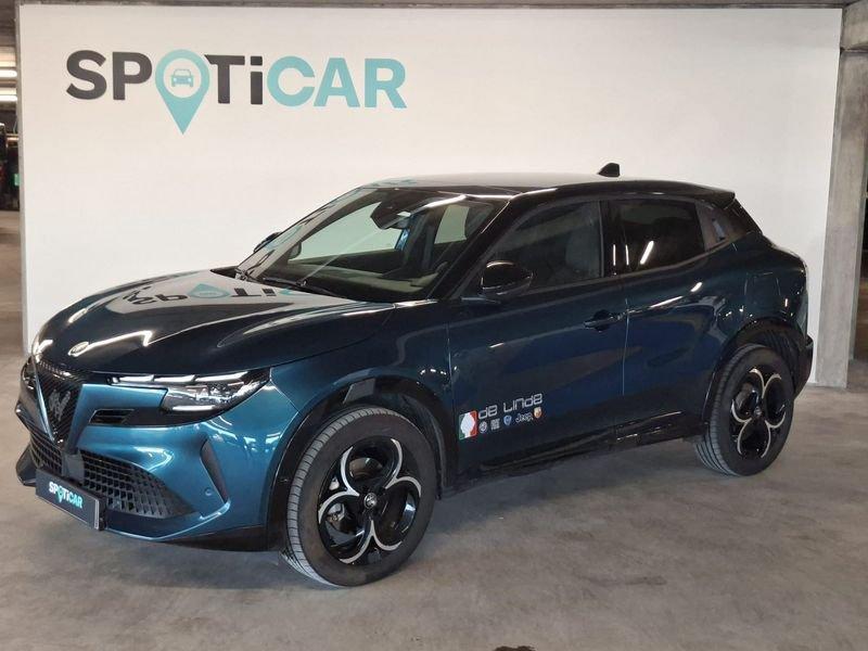 Alfa Romeo Junior Hybrid eDCT6 Ibrida Q4, Stof, Gebruikt, 1199 cc, Blauw