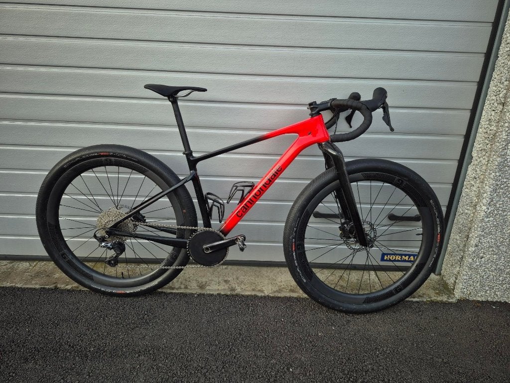 Mountainbike CANNONDALE  rood/zwart Medium, Fietsen en Brommers, Zo goed als nieuw, Schijfrem, 53 tot 57 cm, Ophalen