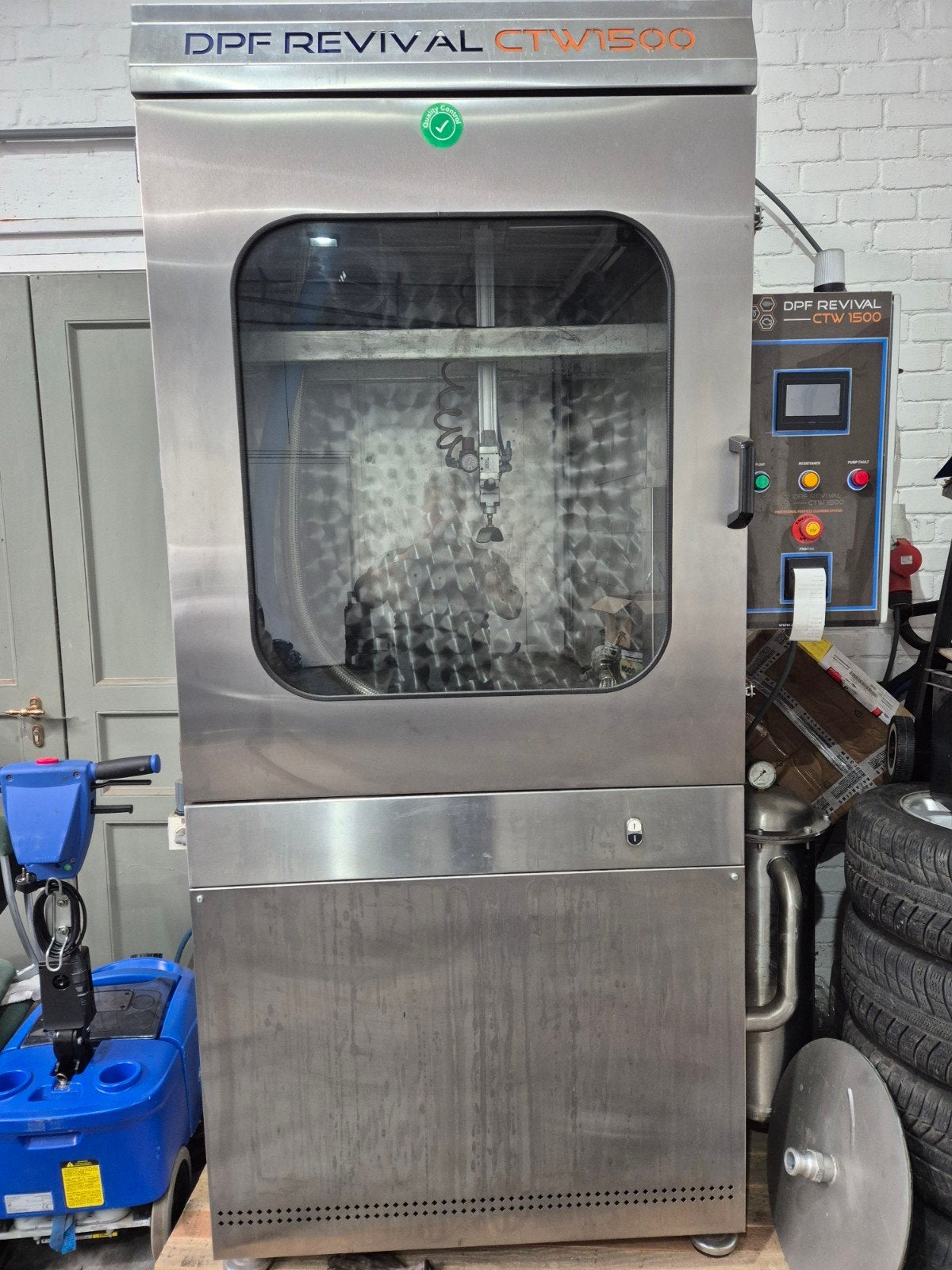 roetfilter kuisen machine te koop, Ophalen