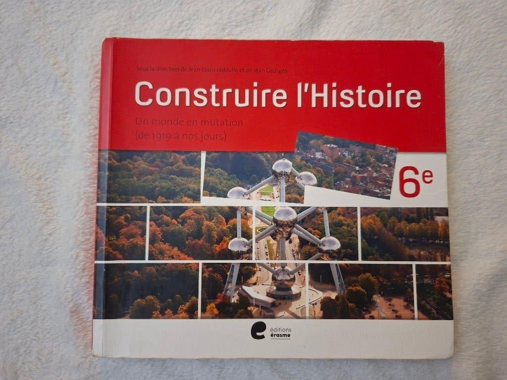 Construire l'histoire, Livres, Histoire, Enlèvement ou Envoi, Editions erasme, Comme neuf