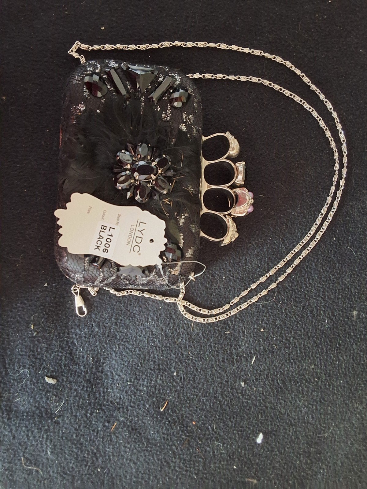 vinger handtas, Bijoux, Sacs & Beauté, Broches, Neuf, 10 cm ou plus, Enlèvement, Autres matériaux