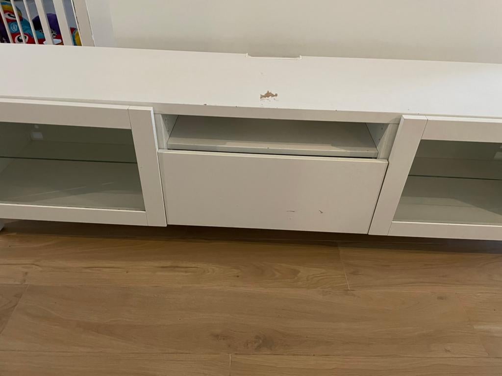 Meuble tv a donner., Enlèvement, Utilisé