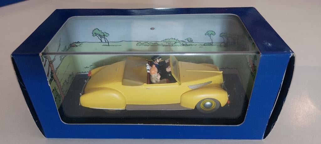 Voiture TINTIN Atlas « Le cabriolet du Capitaine Haddock 193, Collections, Personnages de BD, Comme neuf, Statue ou Figurine, Tintin