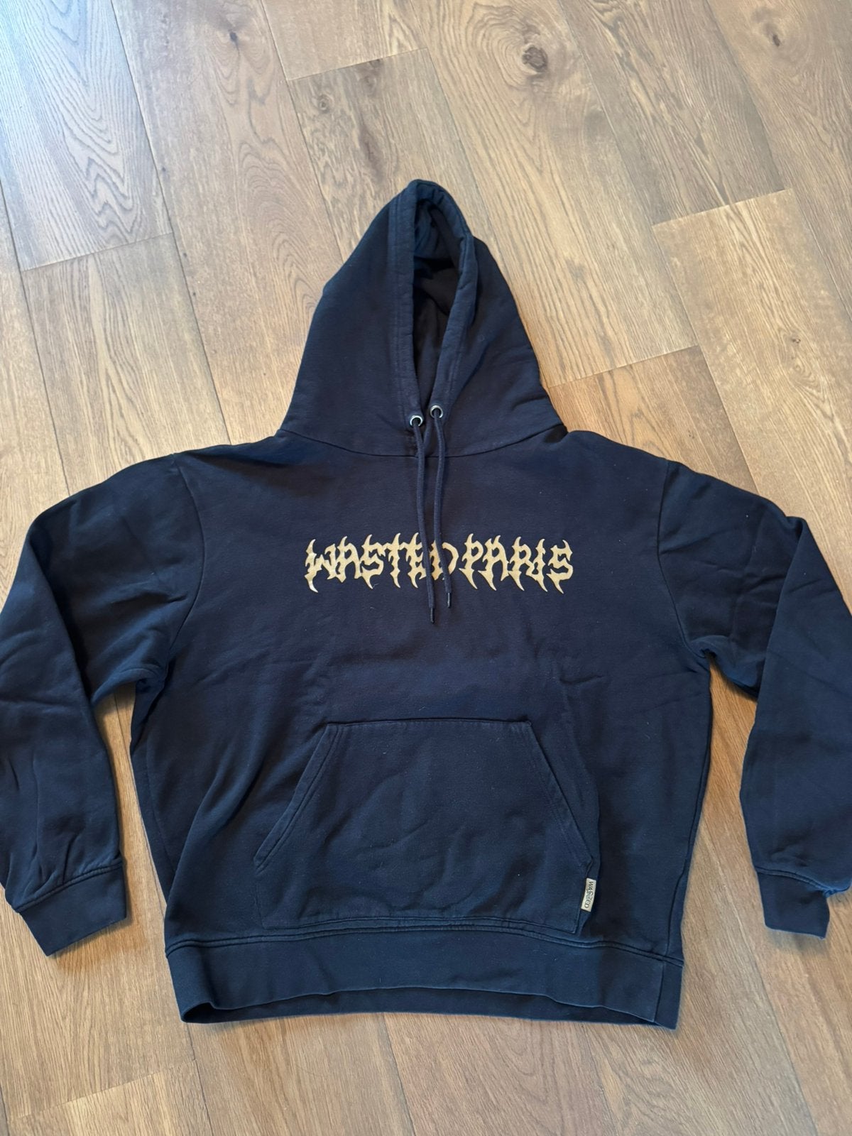 Zwarte hoodie van Wasted Paris maat L, Enlèvement ou Envoi, Porté, Taille 52/54 (L), Noir