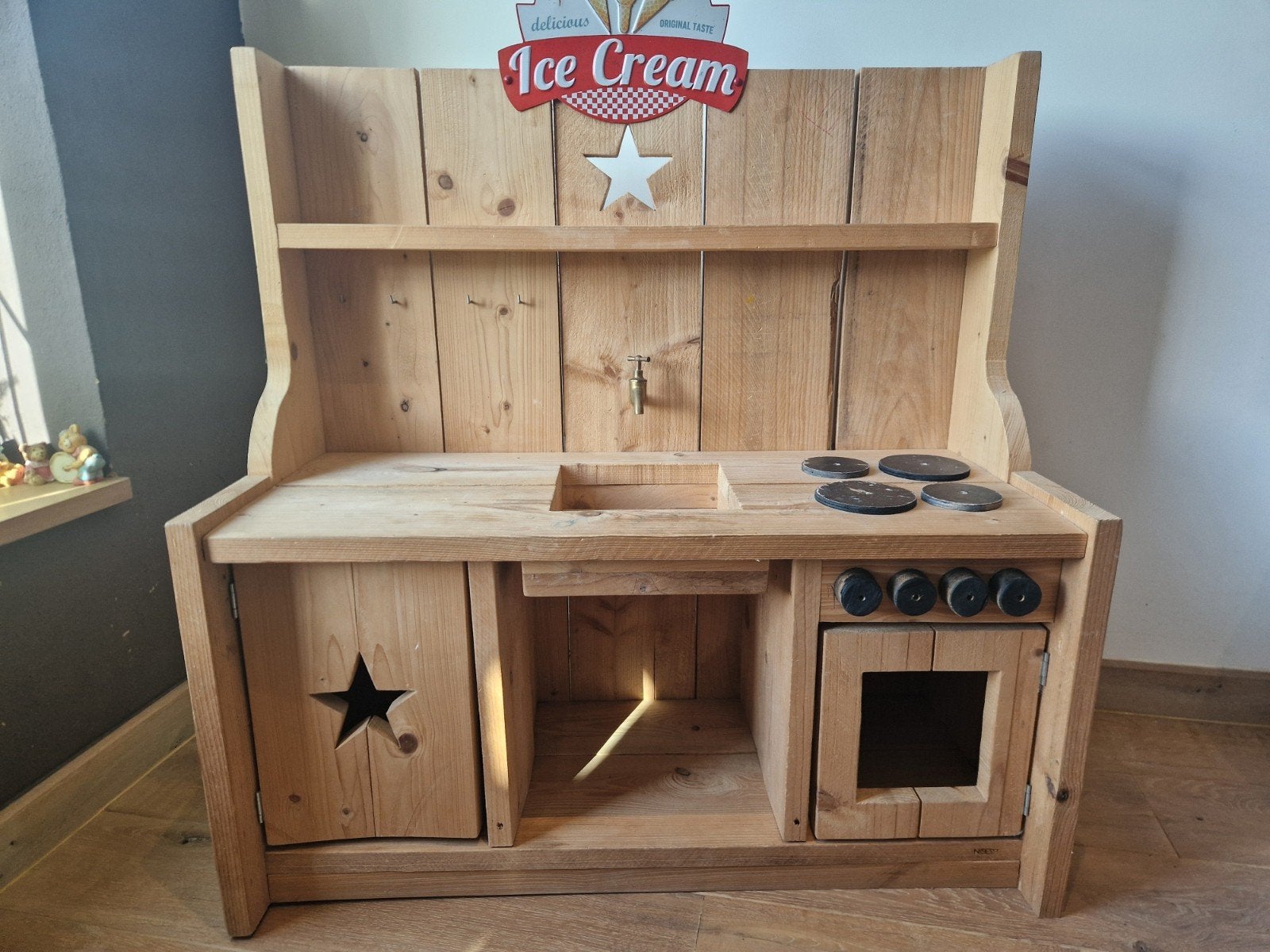 Spoelkeuken Noest, Enlèvement, Utilisé, Bois, Jouer à la cuisine