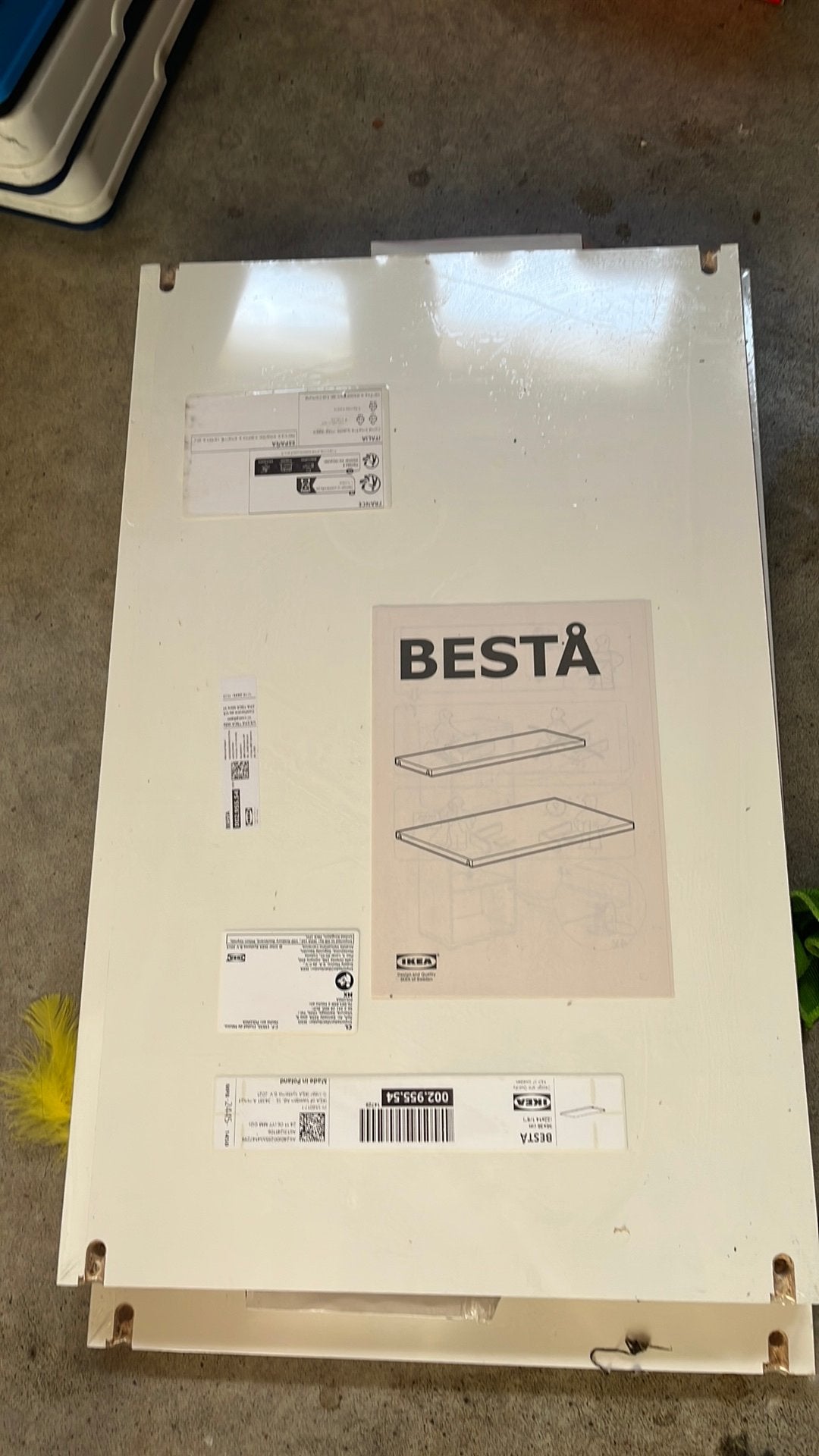 Besta ikea kast 3 schapjes nieuw, Enlèvement, Comme neuf