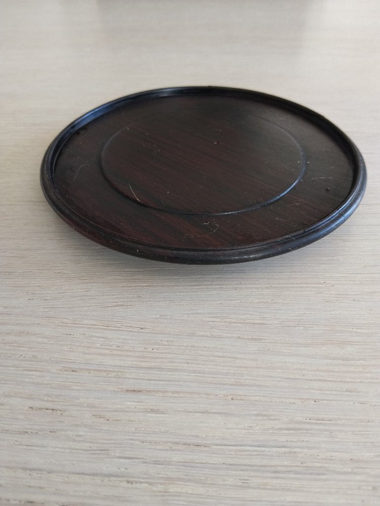 vintage houten onderzetter, Enlèvement ou Envoi, Comme neuf, Bois