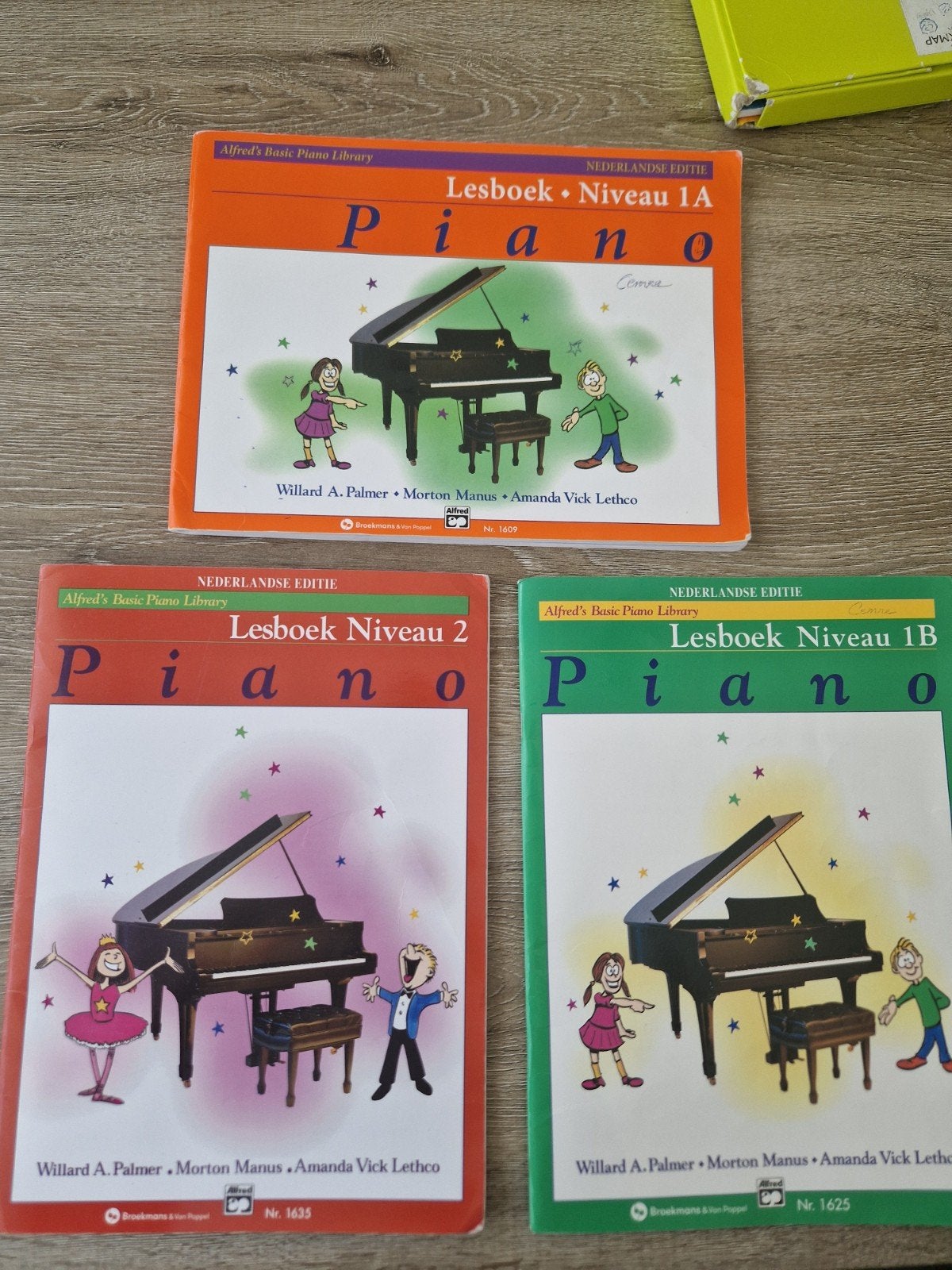 Basis boeken piano, Muziek en Instrumenten, Ophalen, Piano