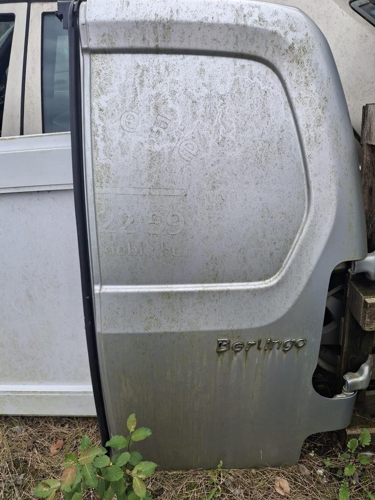 schuifdeur/achterdeur voor Berlingo / Partner, Auto-onderdelen, Ophalen, Gebruikt, Deur, Rechts