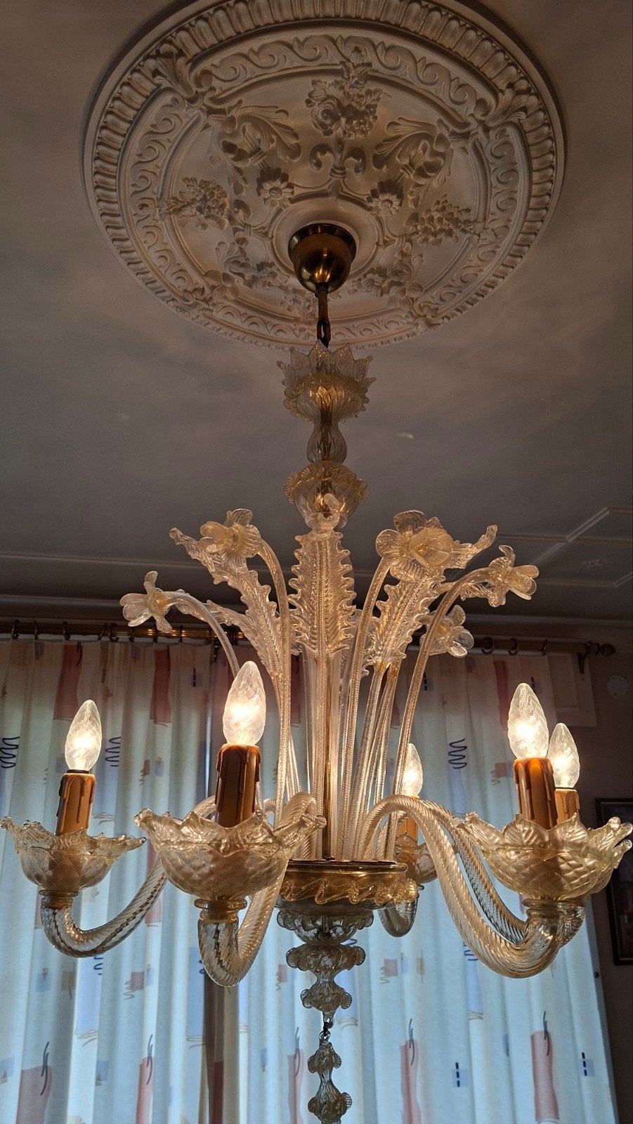 Venetiaanse kroonluchter, Maison & Meubles, Lampes | Lustres, Enlèvement