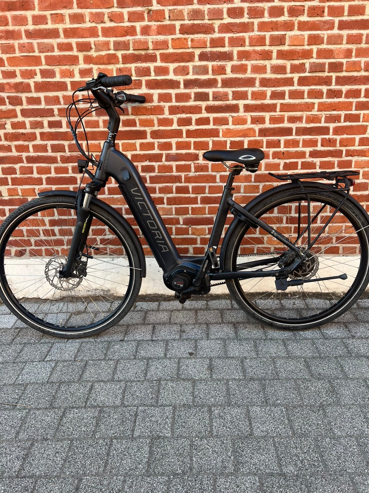 Elektrische fiets victoria met bosch middenmotor, Fietsen en Brommers, Elektrische fietsen, Ophalen, Zo goed als nieuw