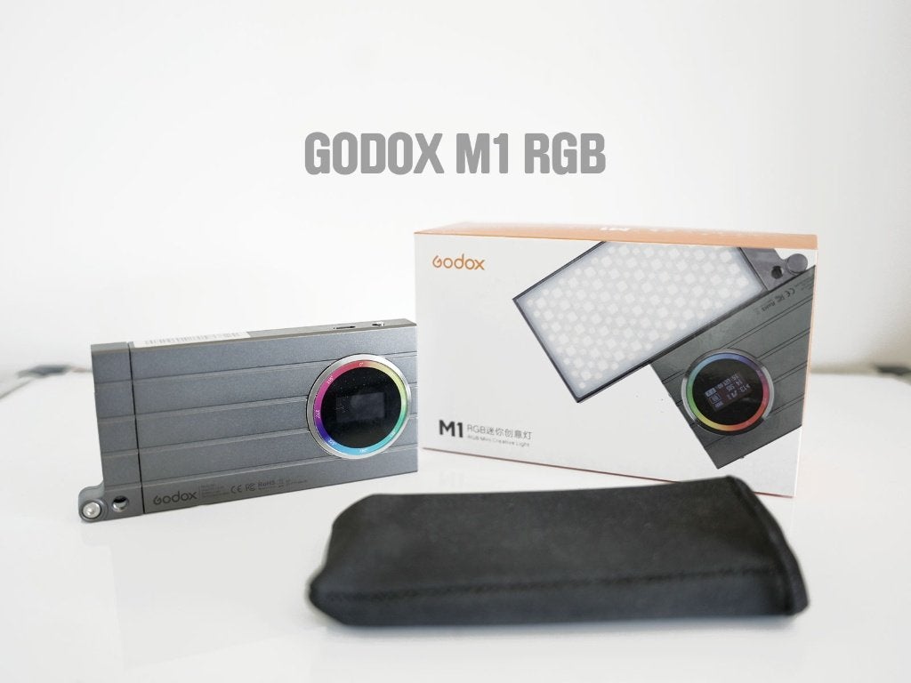Lampe LED Godox M1 RGB, Enlèvement, Comme neuf, Godox
