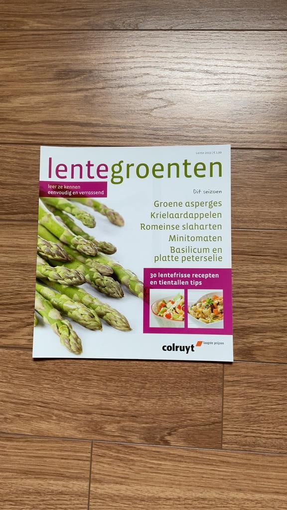 Lentegroenten Colruyt, Boeken, Ophalen, Zo goed als nieuw, Hoofdgerechten