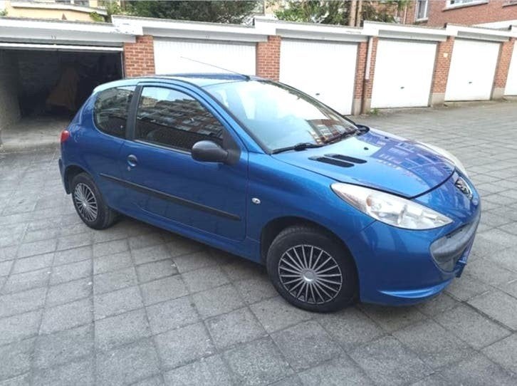 Peugeot 206+ 1.1 essence, avec contrôle technique, LEZ ok, Autos, Achat, Noir, Particulier, Tissu