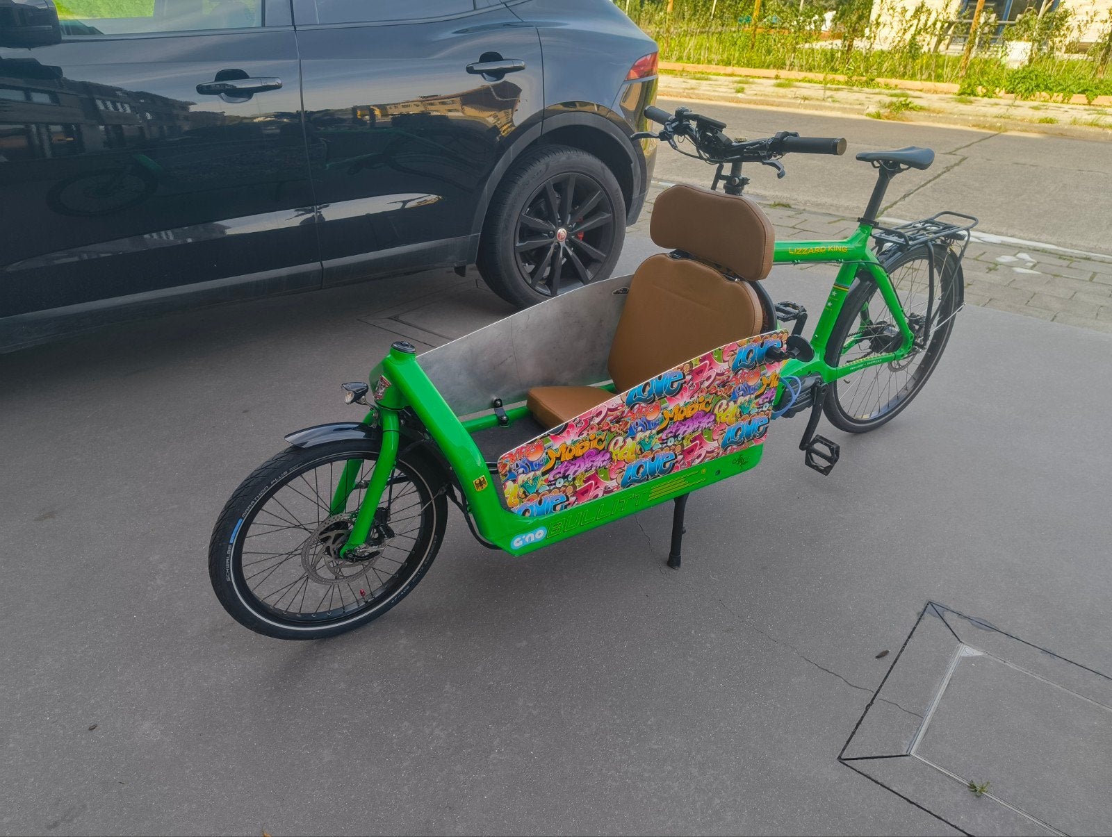Larry VS Harry bullit bakfiets, Enlèvement