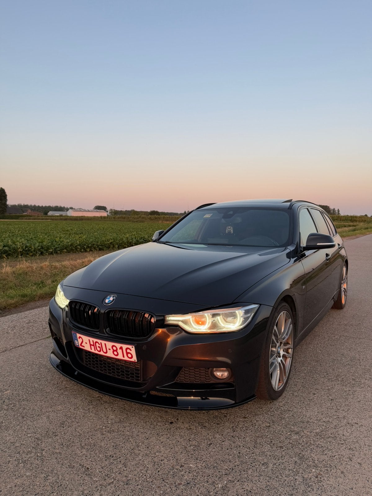Bmw 320d Mpacket, Auto's, BMW, Automaat, Achterwielaandrijving, Euro 6, Zwart