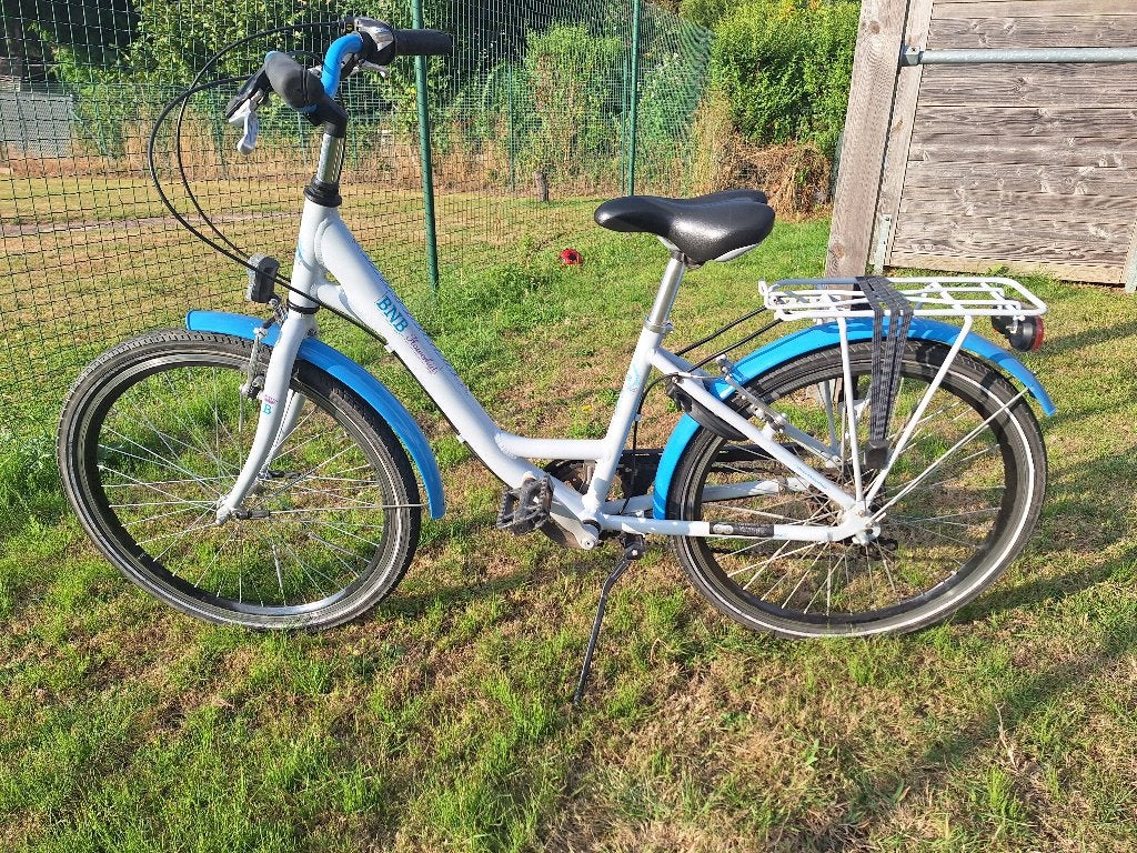 Meisjesfiets 24 inch BNB flowerkid, Ophalen, Velgrem, Versnellingen, Gebruikt