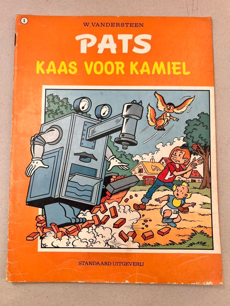 Vintage Strip Pats (Vandersteen) nr.6: Kaas voor Kamiel 1976, Boeken, Ophalen, Zo goed als nieuw