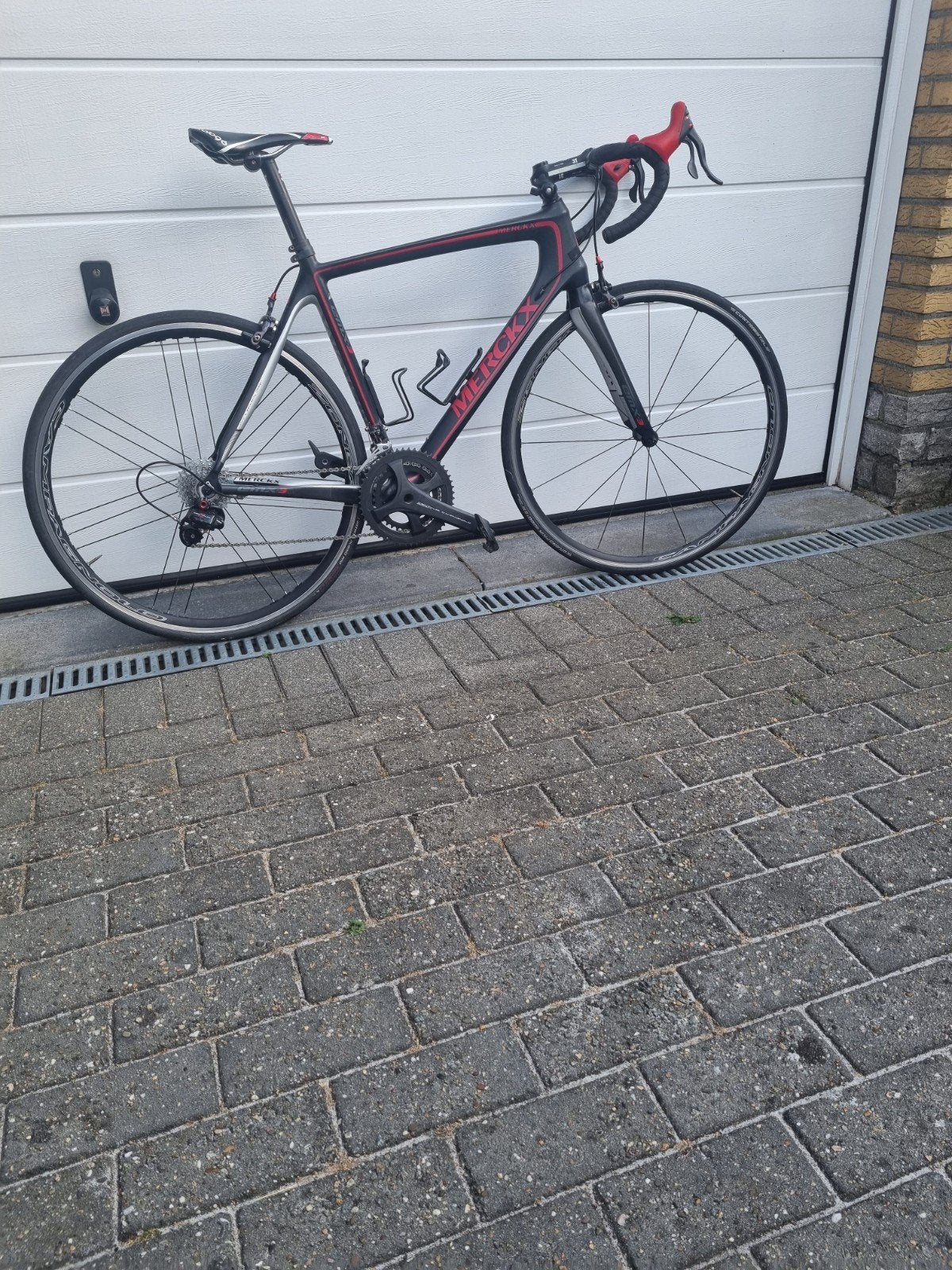 koersfiets Merckx Emx-3 full carbon, Fietsen en Brommers, Ophalen, Gebruikt, Carbon, Velgrem