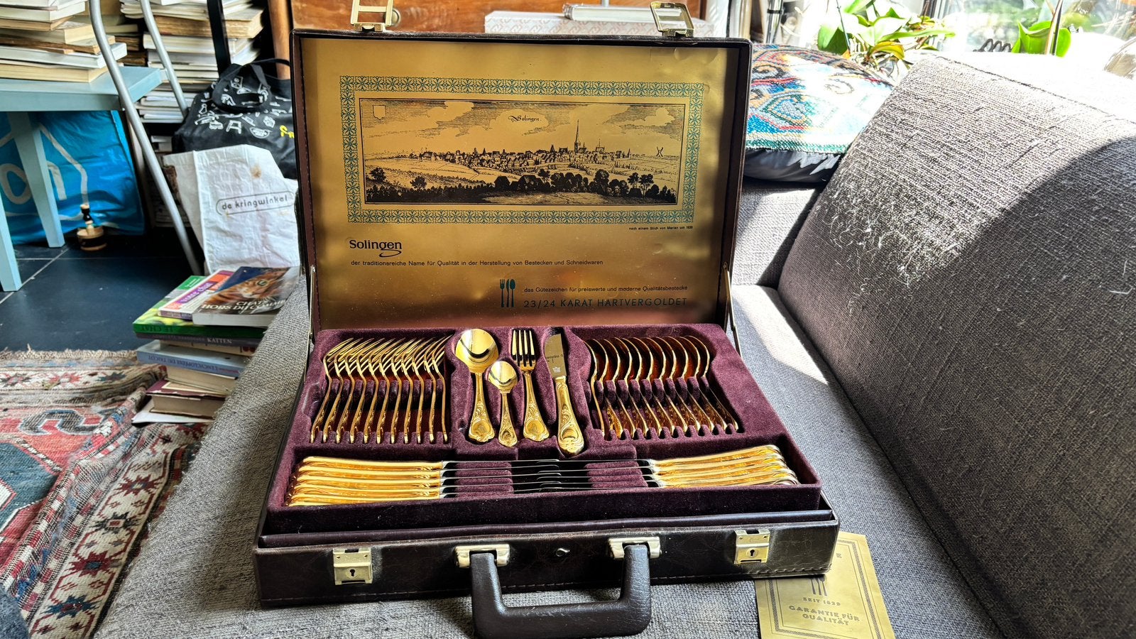 Ménagère de luxe SBS Solingen de 70 couverts, Maison & Meubles, Enlèvement, Comme neuf