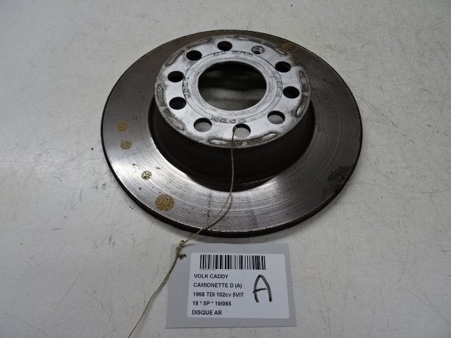 FREIN DISQUE ARRIÈRE Volkswagen Caddy IV (01-2015/09-2020), Volkswagen, Volkswagen AG, Utilisé, Kundenbetreuung@volkswagen.de