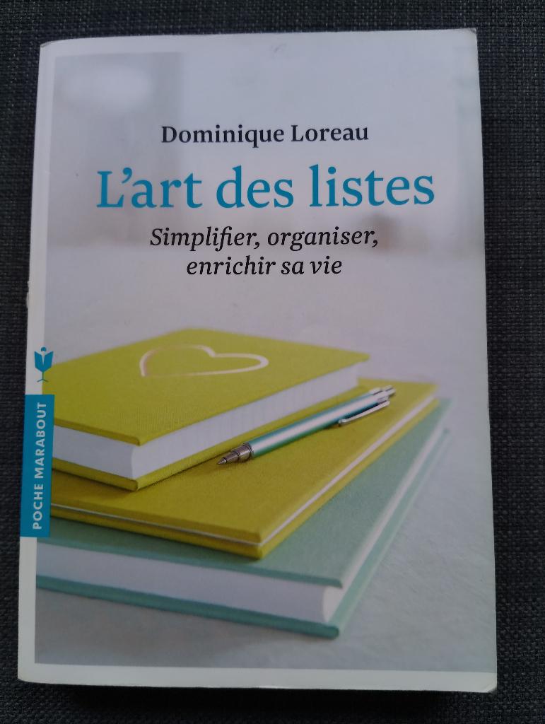 L'art des listes, Boeken, Essays, Columns en Interviews, Ophalen of Verzenden, Gelezen, Dominique Loreau, Eén auteur